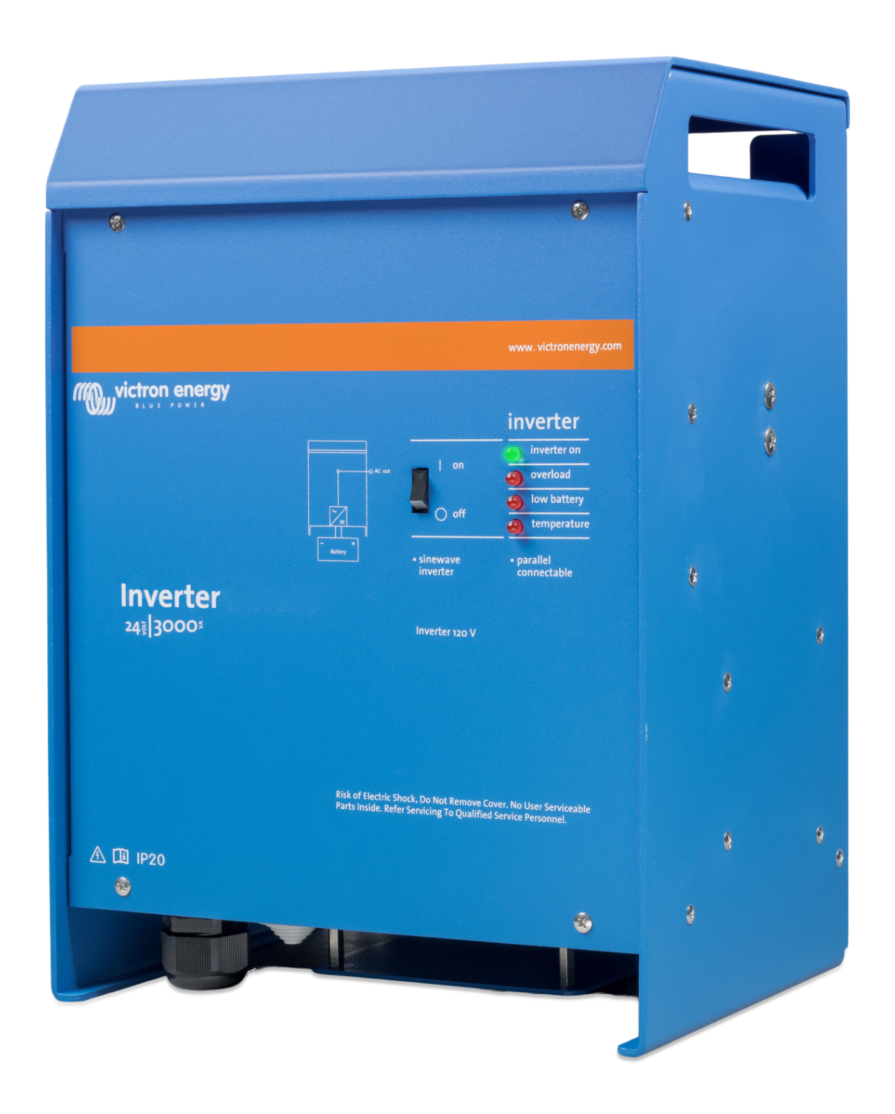 Victron PIN243020000 Inverter 24/3000 230V VE.Bus 5 Yr Warr