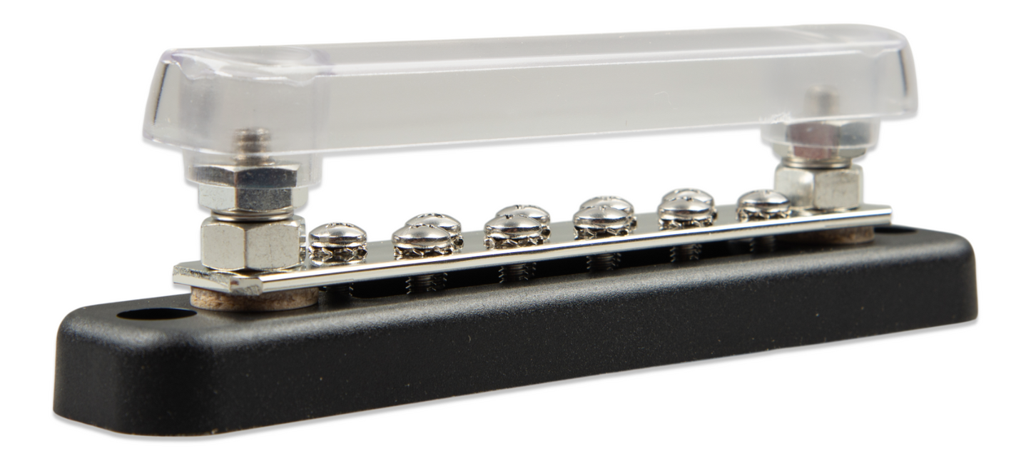 Victron VBB115021020 Busbar 150A 2P with 10 screws + cover