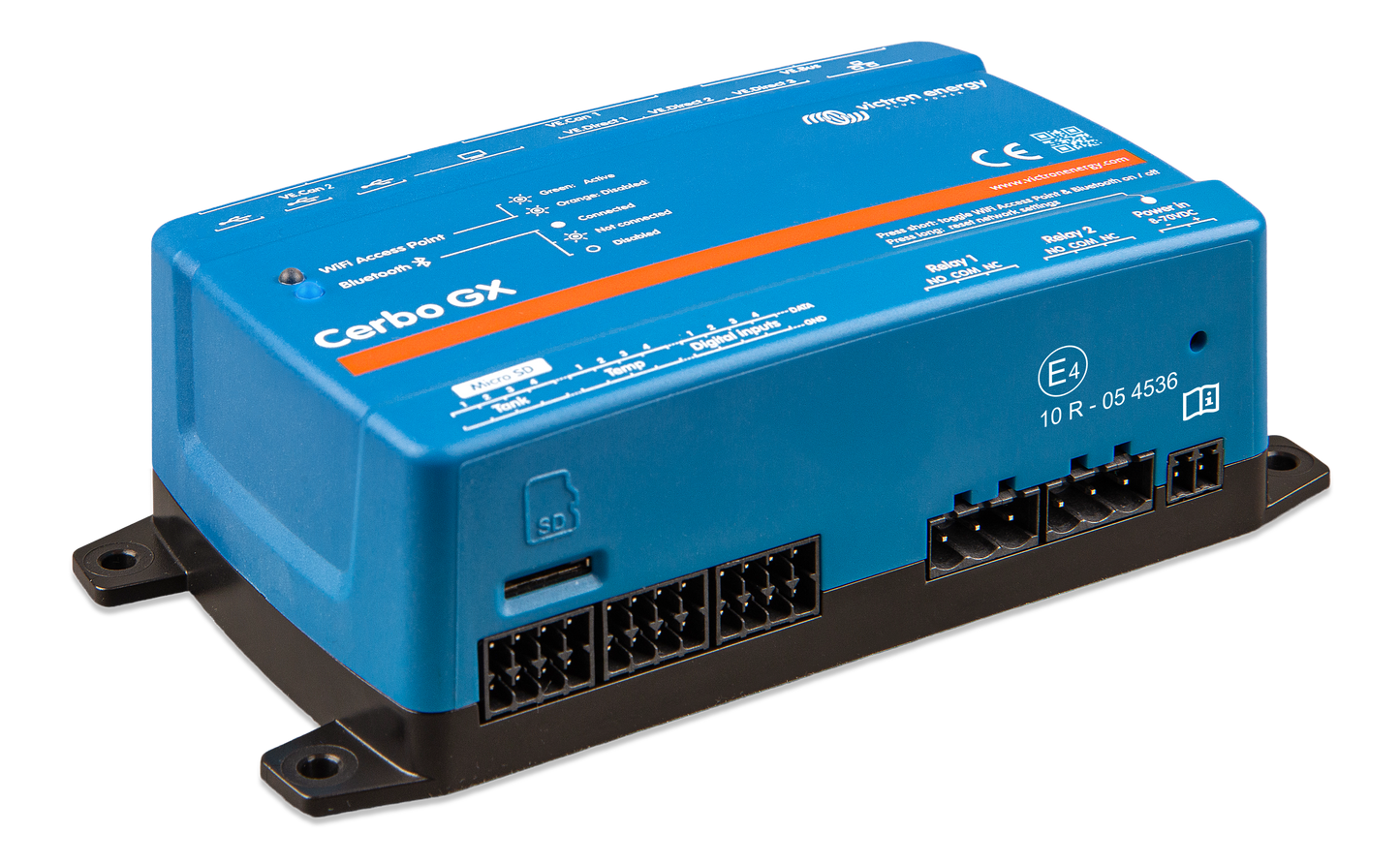 Victron BPP900451100 Cerbo GX MK2 Hardware revision 2 with two VE.Can ports
