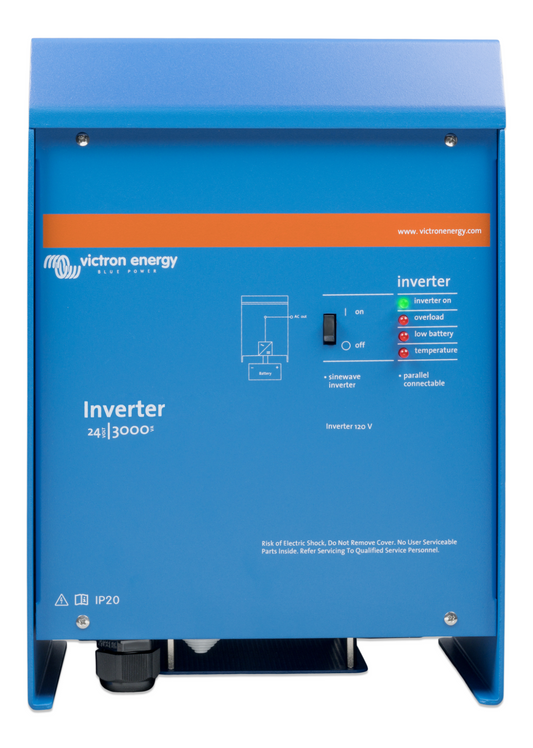 Victron PIN243020000 Inverter 24/3000 230V VE.Bus 5 Yr Warr