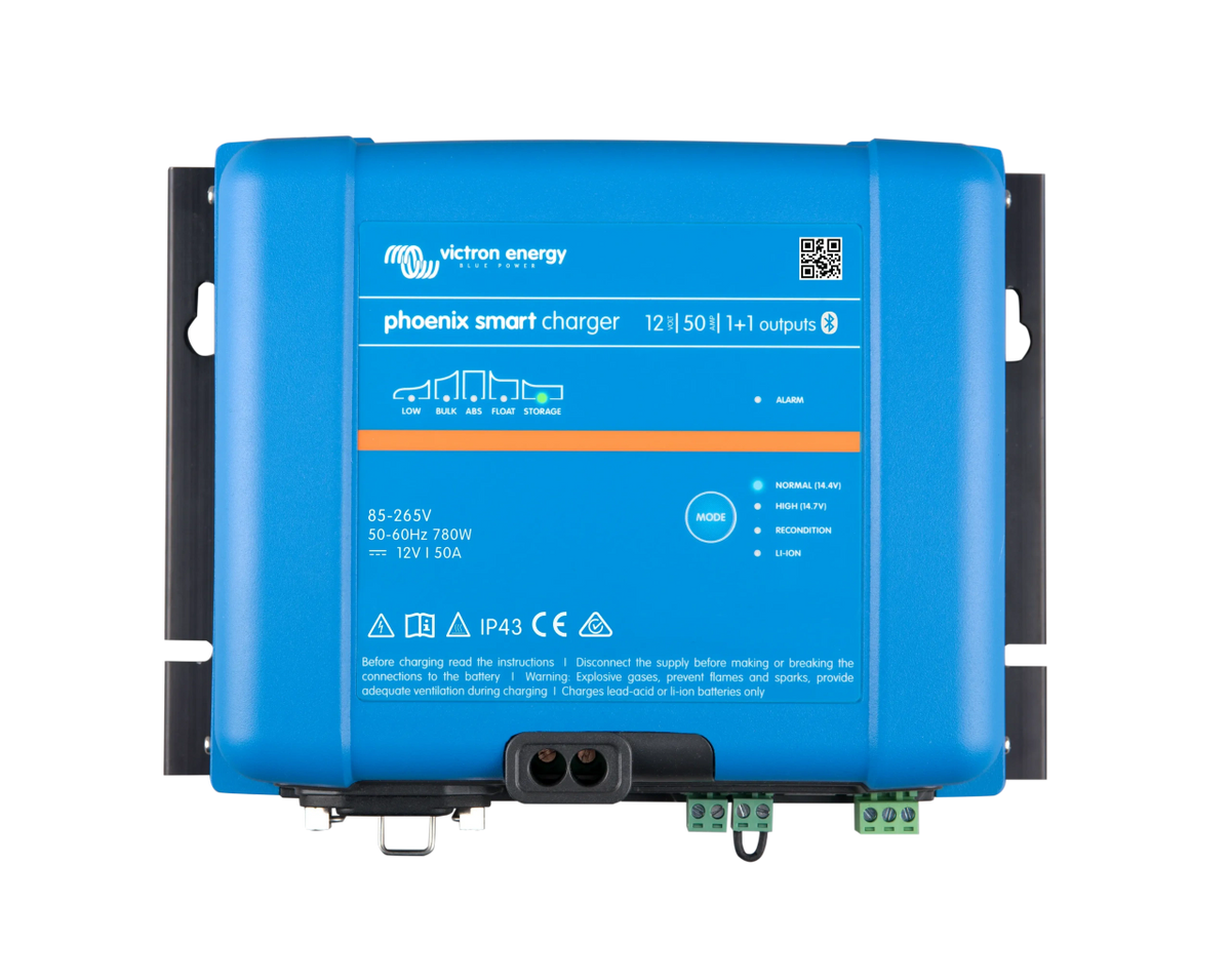 Victron PSC125051095 Phoenix Smart IP43 Charger 12 Volt 50 Amp 120-240V