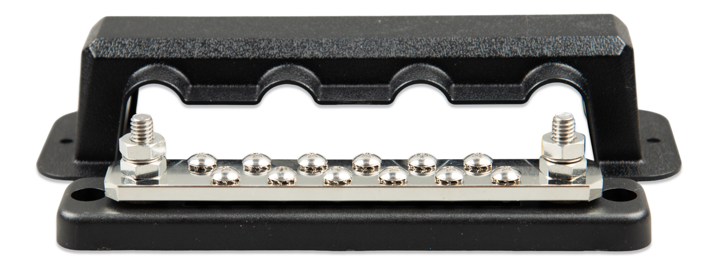 Victron VBB125020620	Busbar 250A 2P with 6 screws + cover