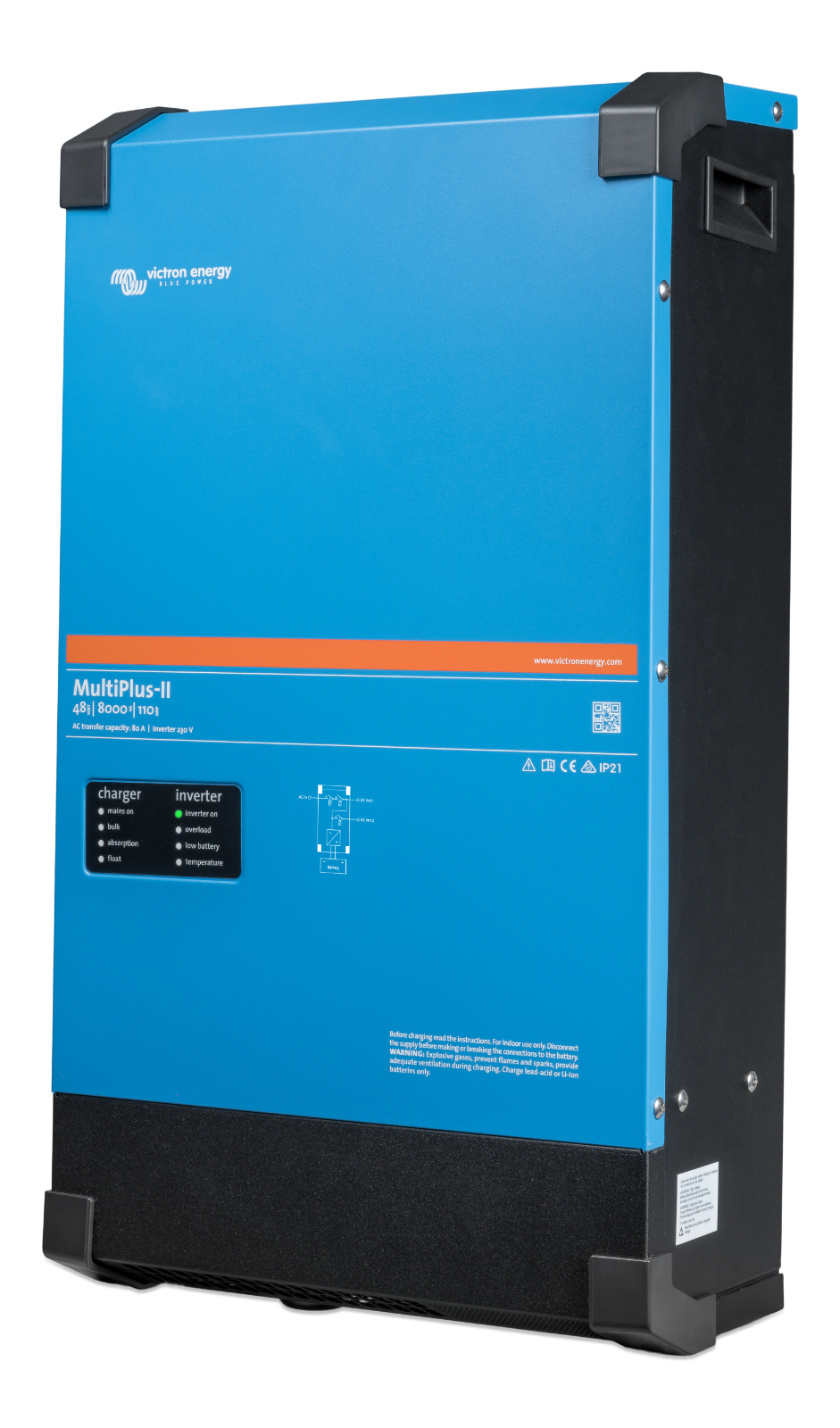 Victron PMP482805000 MultiPlus-II 48/8000/110-100 230V Auth Dealer 5 year warr