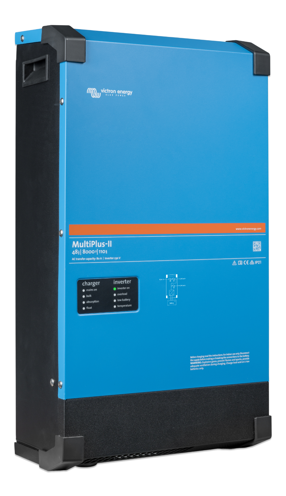 Victron PMP482805000 MultiPlus-II 48/8000/110-100 230V Auth Dealer 5 year warr