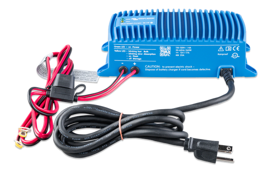Victron BPC121715106  Blue Smart IP67 Battery Charger 12 Volt 17 Amp Waterproof
