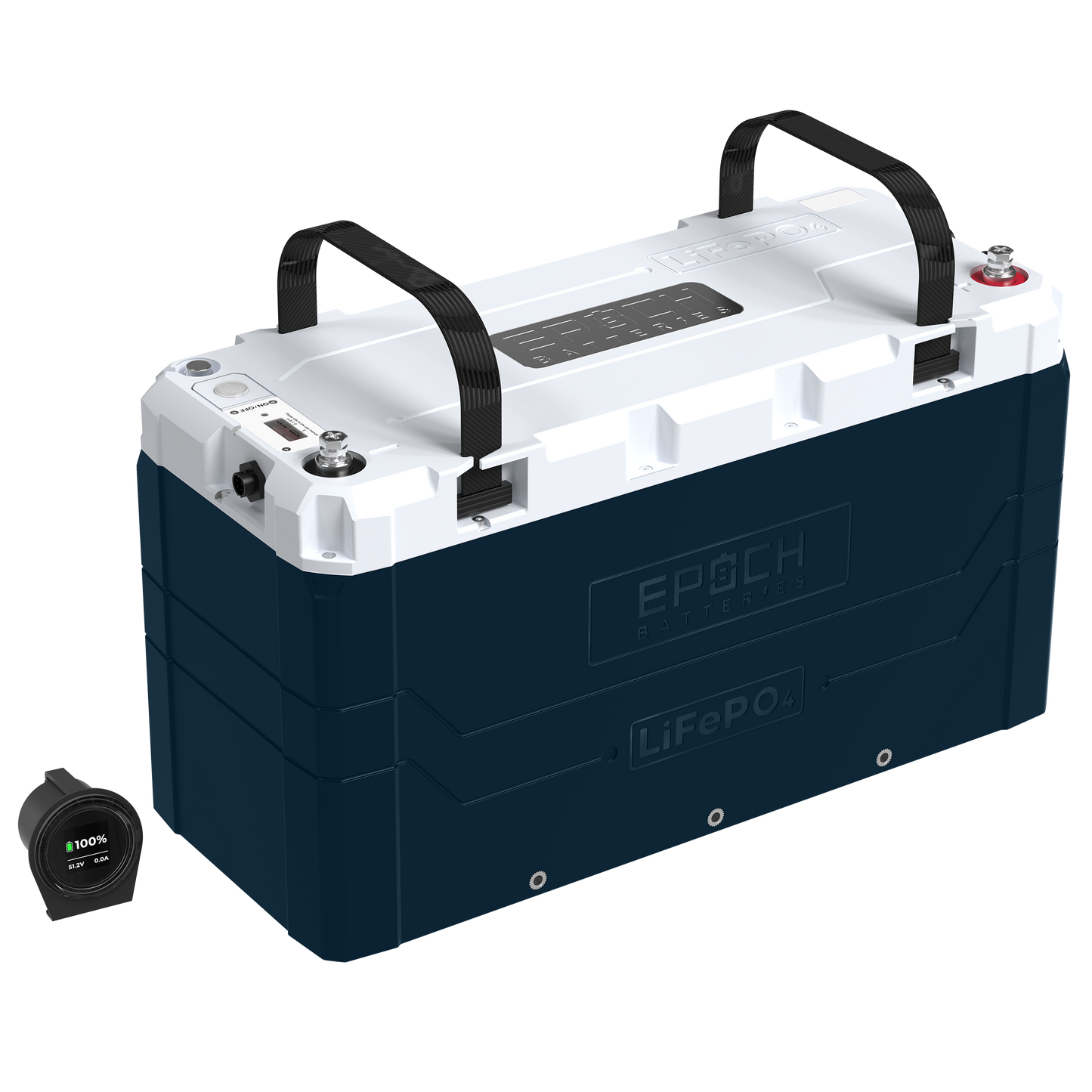 Epoch Batteries 24V 230Ah (5.89kWh) V2 Elite Series - Heated & Bluetooth & Victron Comms LiFePO4 Battery SKU: C24230A