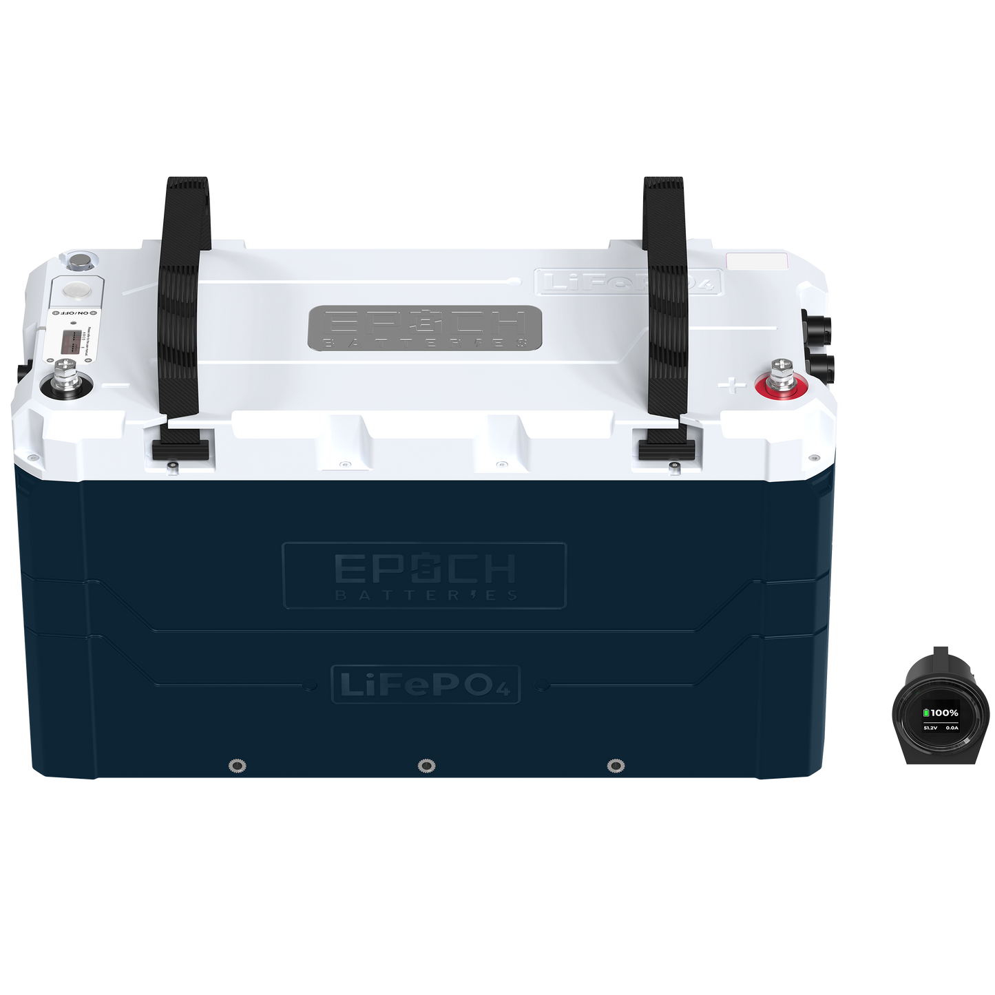 Epoch Batteries 48V 100Ah (5.12kWh) V2 Elite Series - Heated & Bluetooth & Victron Comms LiFePO4 Battery