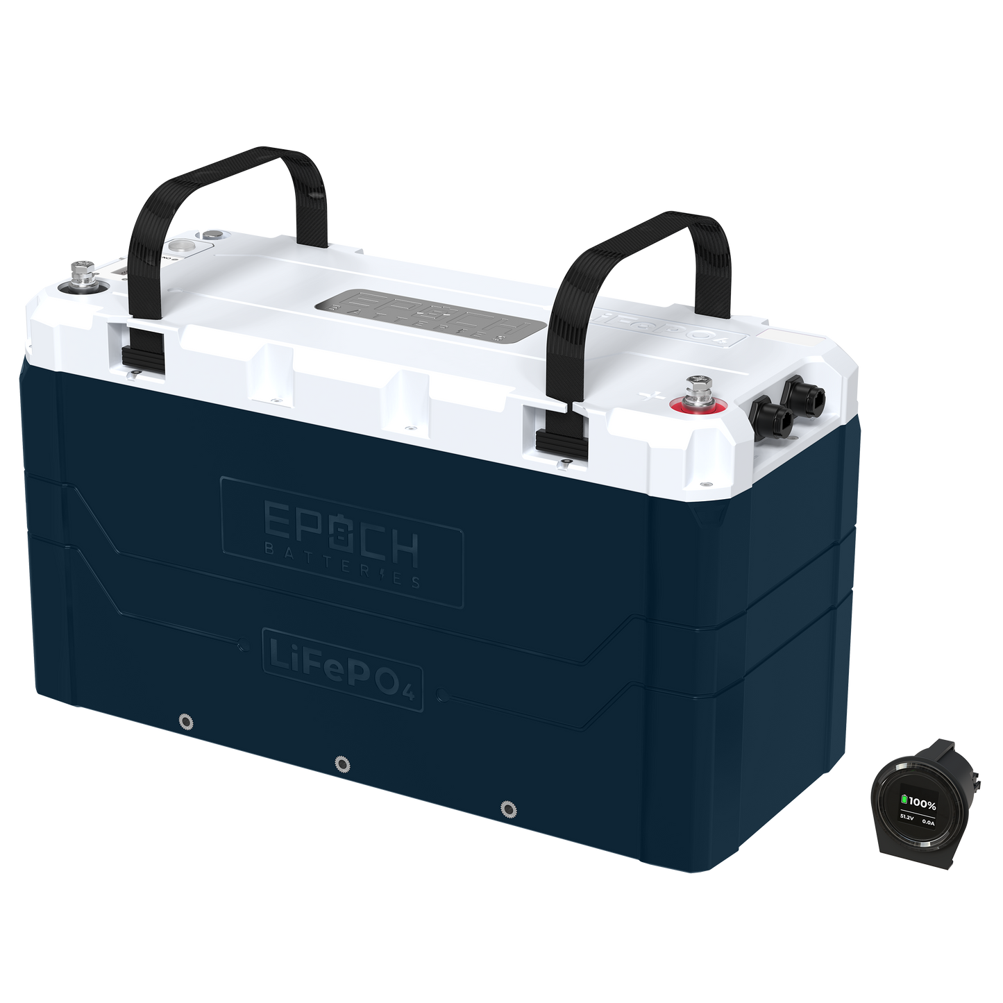 Epoch Batteries 48V 100Ah (5.12kWh) V2 Elite Series - Heated & Bluetooth & Victron Comms LiFePO4 Battery