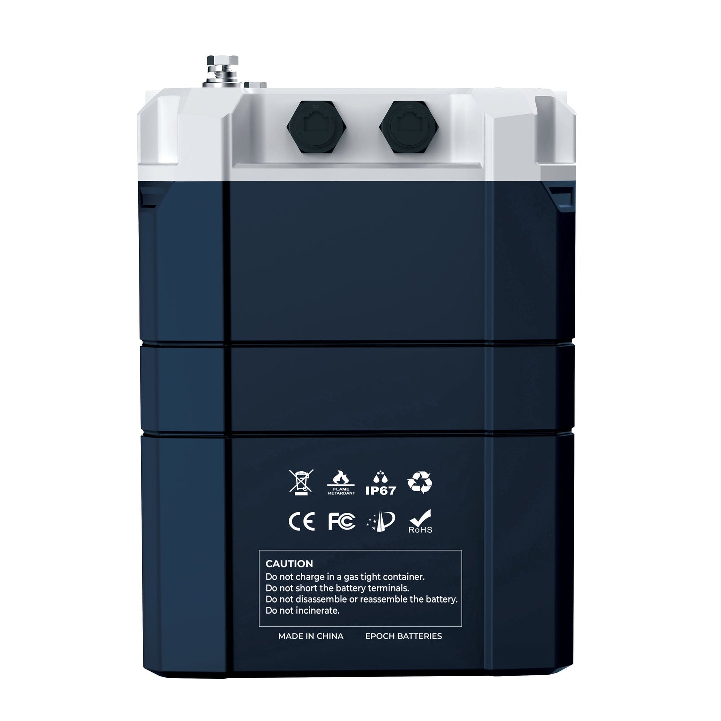 Epoch Batteries 48V 100Ah (5.12kWh) V2 Elite Series - Heated & Bluetooth & Victron Comms LiFePO4 Battery