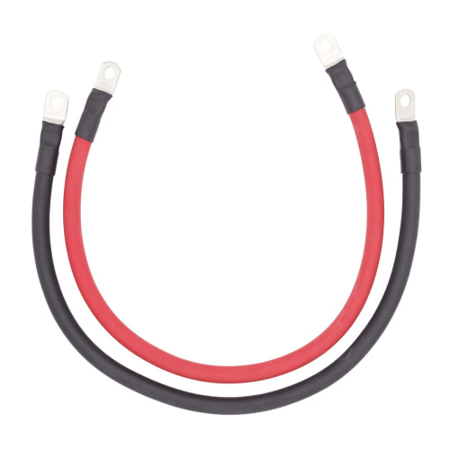 Battery Cable 6 AWG Black & Red price per foot with lugs and heat Shrink